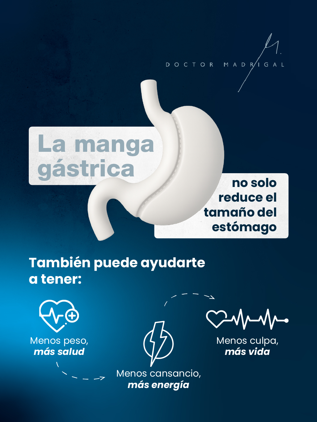 La manga gástrica no solo reduce el tamaño del estómago: también ayuda a tener menos peso, más energía y menos culpa.